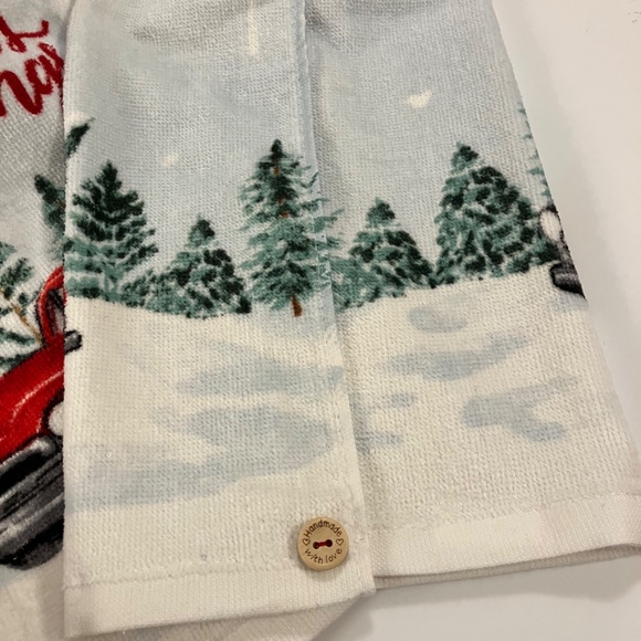 🎄NWOT Handmade Holiday Towel Set🎄 - Picture 8 of 9